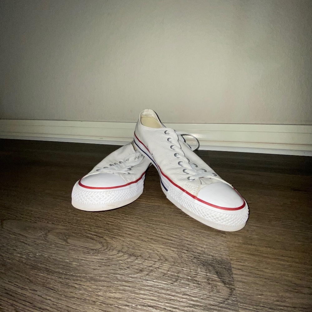 Chuck Taylor All Star Canvas Optical White Converse Men’s Size 10